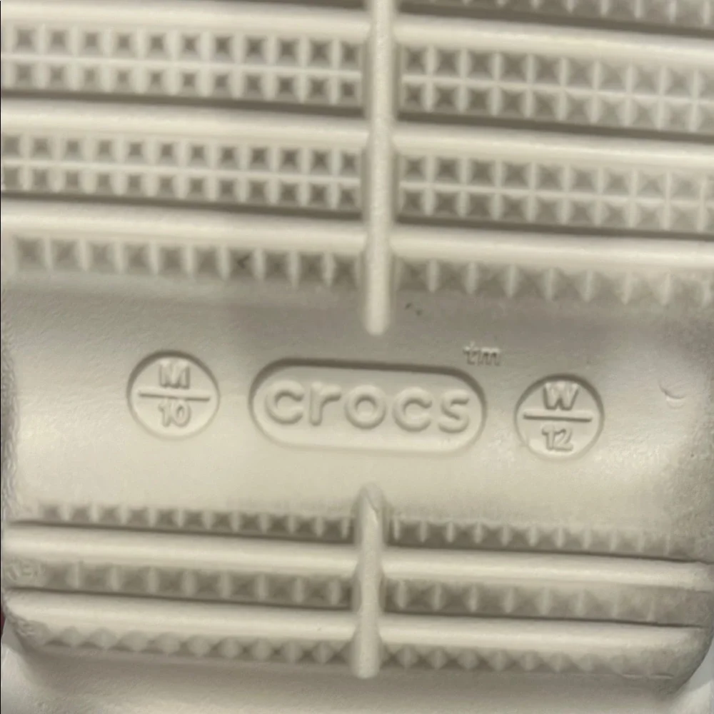 CROCS Tundra Echo Trainer’s Off-White unisex size M10  W12 - Picture 10 of 11